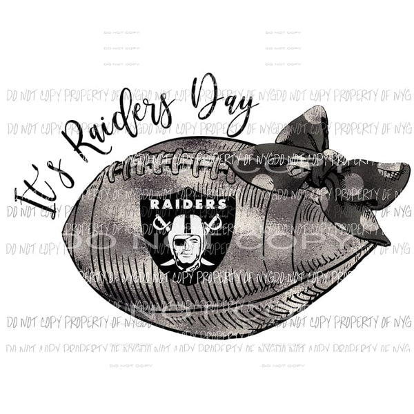 its raiders day Sublimation transfers Heat Transfer