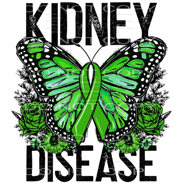 Kidney Disease #5547 Sublimation transfers - Heat Transfer