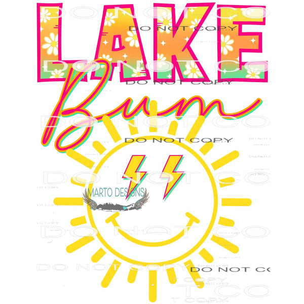 Lake Bum #10335 Sublimation transfers - Heat Transfer