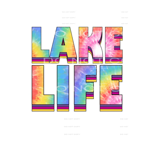 Lake life # 411 Sublimation transfers - Heat Transfer