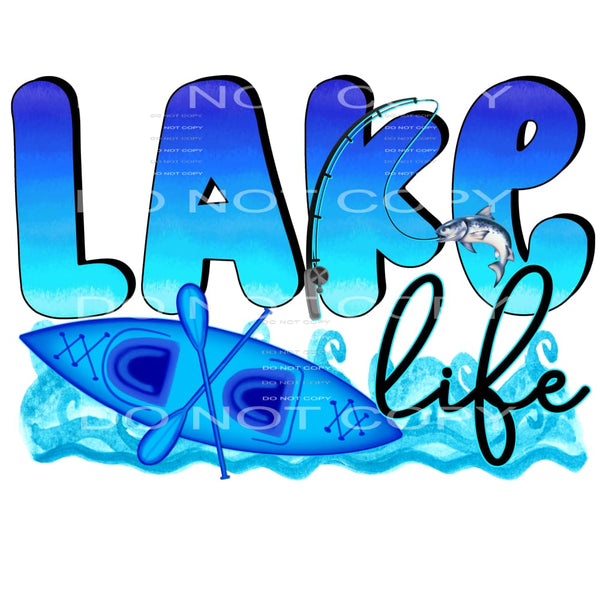 Lake life # 779 Sublimation transfers - Heat Transfer