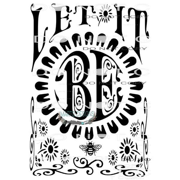 Let it Be # 1437 Sublimation transfers - Heat Transfer