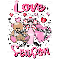 Love Season #11275 Sublimation transfer - Heat Transfer