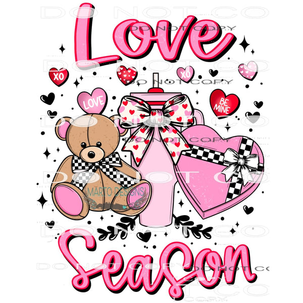 Love Season #11275 Sublimation transfer - Heat Transfer