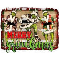 Merry Grinchmas #8106 Sublimation transfers - Heat Transfer