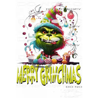 Merry Grinchmas Grinch # 115 Sublimation transfers - Heat