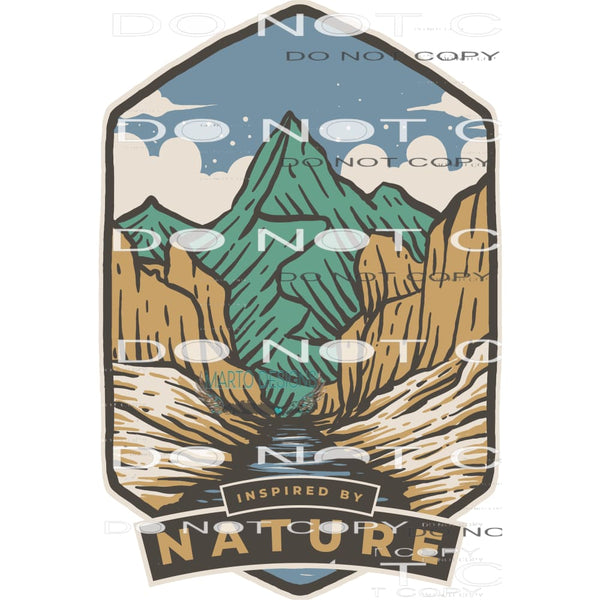 Nature #11048 Sublimation transfers - Heat Transfer Graphic