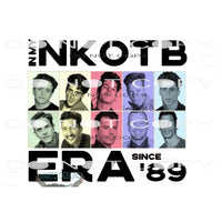 NKOTB 1 Sublimation transfers - Heat Transfer Graphic Tee