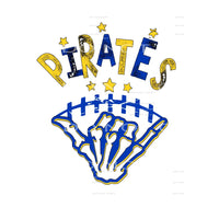 Pirates # 88951 Sublimation transfers - Heat Transfer