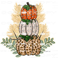 Pumpkin Season #6793 Sublimation transfers - Heat Transfer