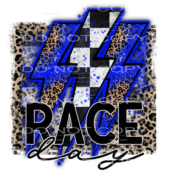 Race Day Royal Blue # 87021 Sublimation transfers - Heat