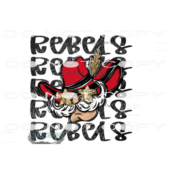 rebels red # 7209 Sublimation transfers - Heat Transfer