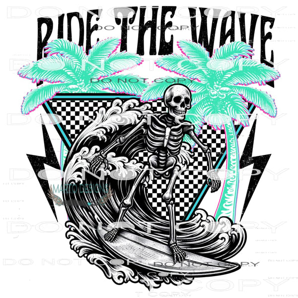 Ride The Waves #10331 Sublimation transfers - Heat Transfer