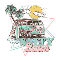 Salty Beach #5453 Sublimation transfers - Heat Transfer