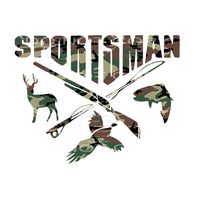 Sportsman #2 camo Sublimation transfers - Heat Transfer