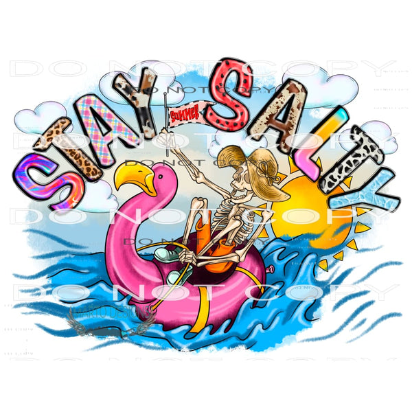 Stay Salty #10389 Sublimation transfers - Heat Transfer