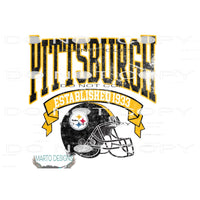 Steelers # 1056 Sublimation transfers - Heat Transfer