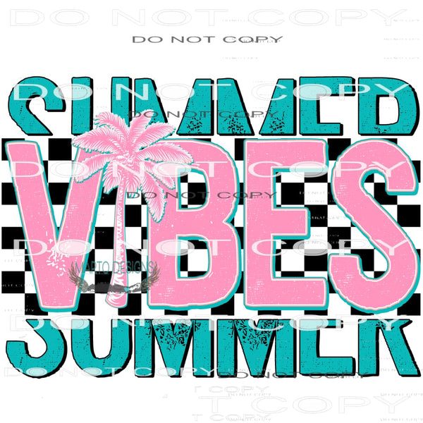 Summer Vibes #10332 Sublimation transfers - Heat Transfer