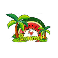 Summer watermelon #443 Sublimation transfers - Heat Transfer