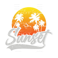 Sunset #5414 Sublimation transfers - Heat Transfer Graphic