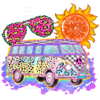 Sunshine glasses and Volkswagen # 449 Sublimation transfers