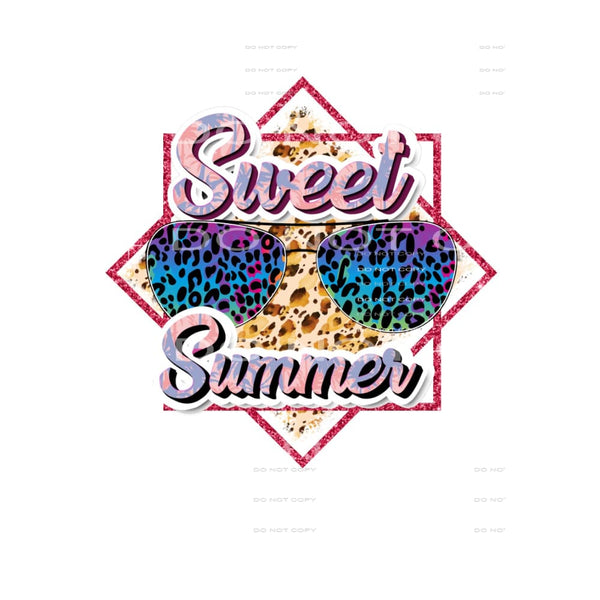 Sweet summer # 418 Sublimation transfers - Heat Transfer