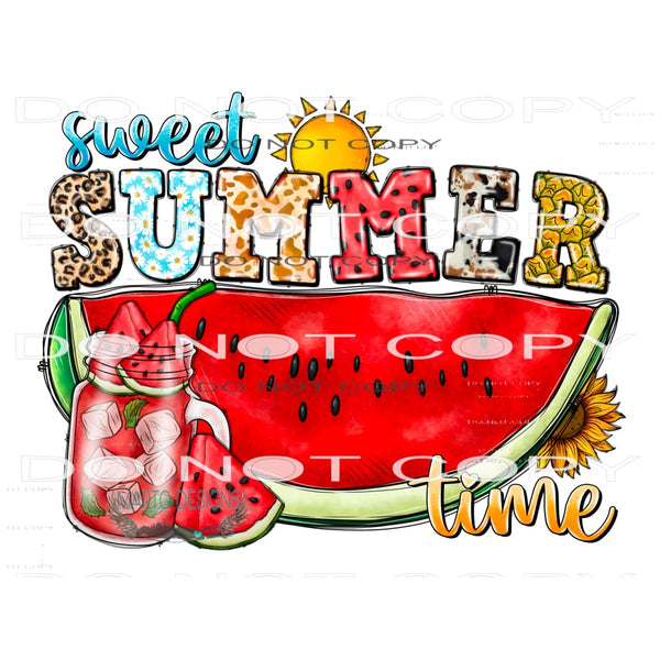 Sweet Summer Time #10388 Sublimation transfers - Heat