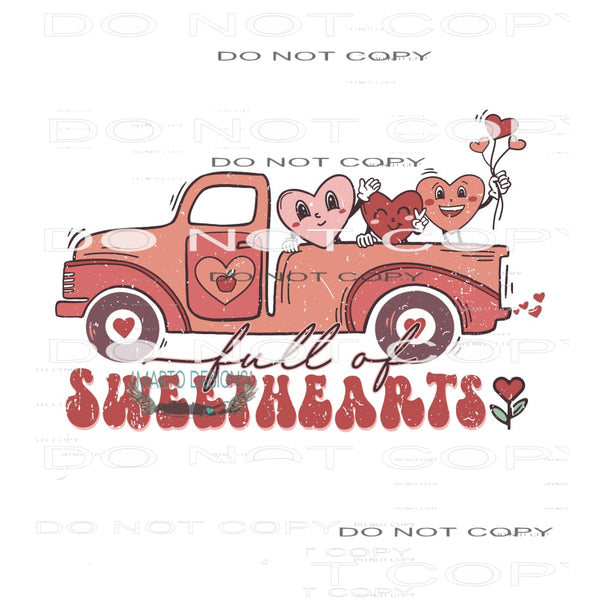 Sweethearts #11338 Sublimation transfer - Heat Transfer