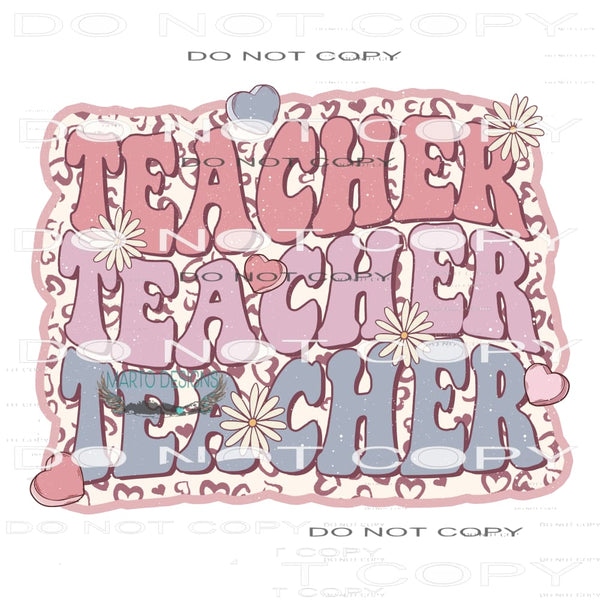 Teacher #11363 Sublimation transfer - Heat Transfer Graphic