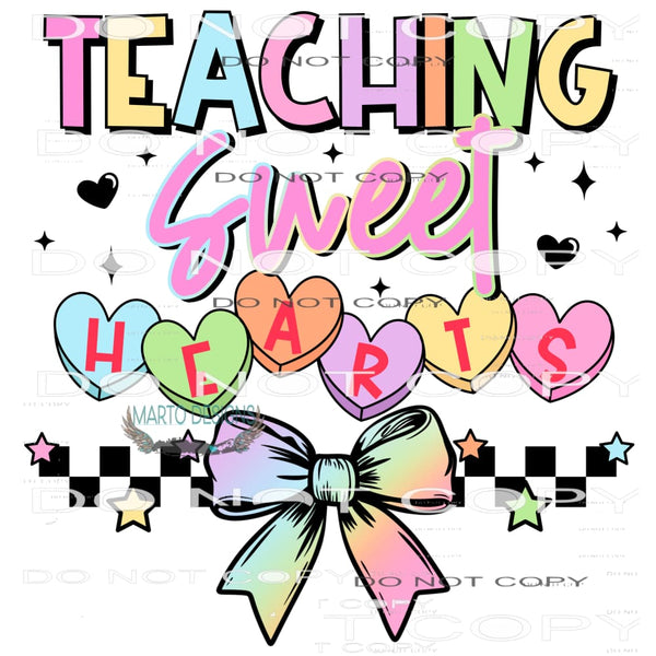 Teaching Sweethearts #11282 Sublimation transfer - Heat