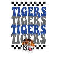 Tigers # 89914 Sublimation transfers - Heat Transfer Graphic