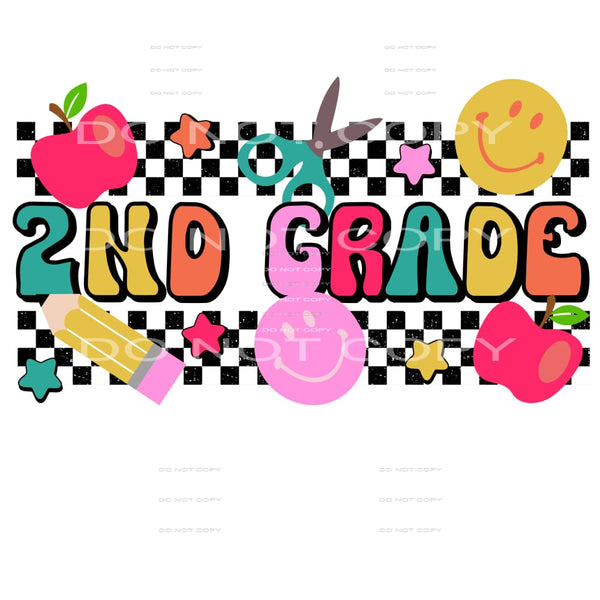 2nd Grade #4360 Sublimation transfers - Heat Transfer