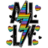 Ally #4307 Sublimation transfers - Heat Transfer Graphic Tee