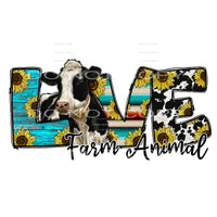 Animals and Farms #3647 Sublimation transfers - Heat