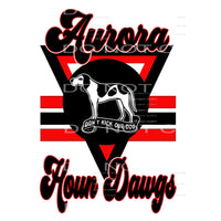 Aurora Houn Dawgs # 6622 Sublimation transfers - Heat