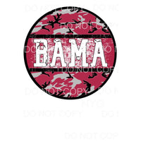 Bama Camo # 2 Sublimation transfers - Heat Transfer