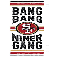 49ers BANG BANG NINER GANG Mug  Color-Changing 49ers Mug –