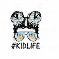 Bluey Kid Life # 211 Sublimation transfers - Heat Transfer