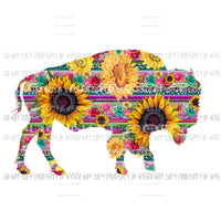 Buffalo serape flower Sublimation transfers Heat Transfer