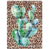 Cactus leopard #3 Sublimation transfers Heat Transfer