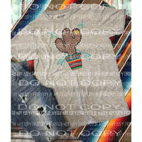 Cactus leopard sublimation transfer Heat Transfer