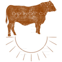 cattle brand #6167 Sublimation transfers - Heat Transfer