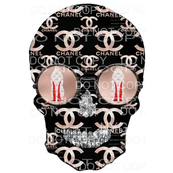 martodesigns - Gucci Chanel Dior LV Versace Skull #2