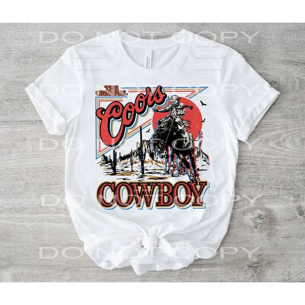 Coors Cowboy # 143 Sublimation transfers - Heat Transfer