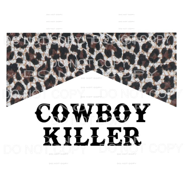 COWBOY KILLER # 2 Sublimation transfers - Heat Transfer