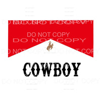 cowboy marlboro Sublimation transfers - Heat Transfer