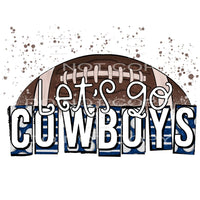 cowboys #4200 Sublimation transfers - Heat Transfer