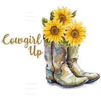 cowgirl up #5080 Sublimation transfers - Heat Transfer