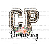 CP elementry school Sublimation transfers Heat Transfer