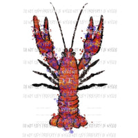 Crawfish 1 Sublimation transfers Heat Transfer